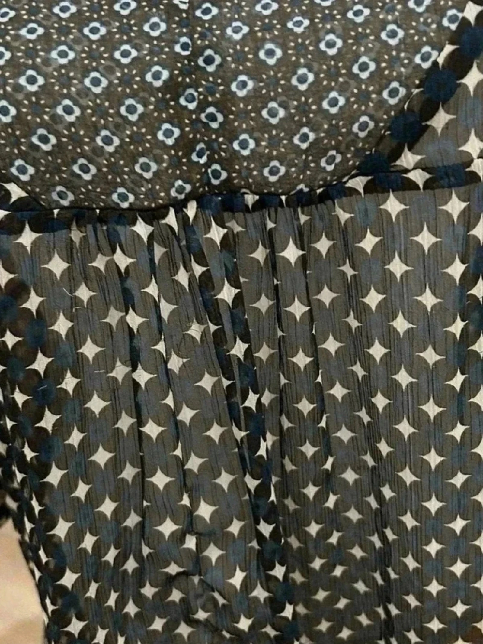 🖤 Blusa fluida Grains de Malice – Talla 44 – Motivos gráficos 🖤 – photo 4